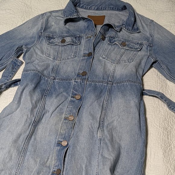 Long Sleeve Sanctuary Jean Dress Size Small - Picture 8 of 8